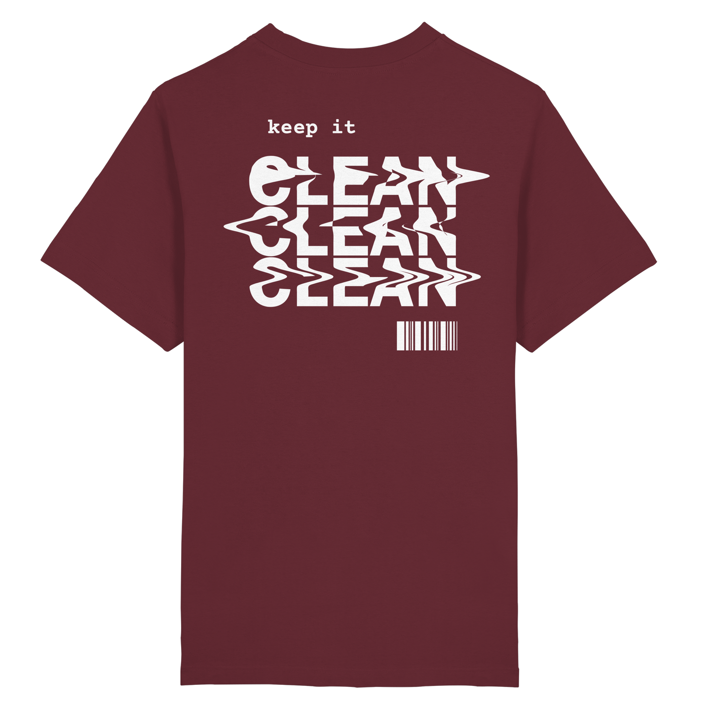 Keep it clean - Heavy Oversized Organic Shirt