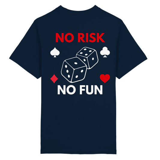 No Risk no Fun - Heavy Oversized Organic Shirt