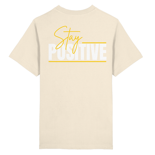 Stay Positive - Heavy Oversized Organic Shirt