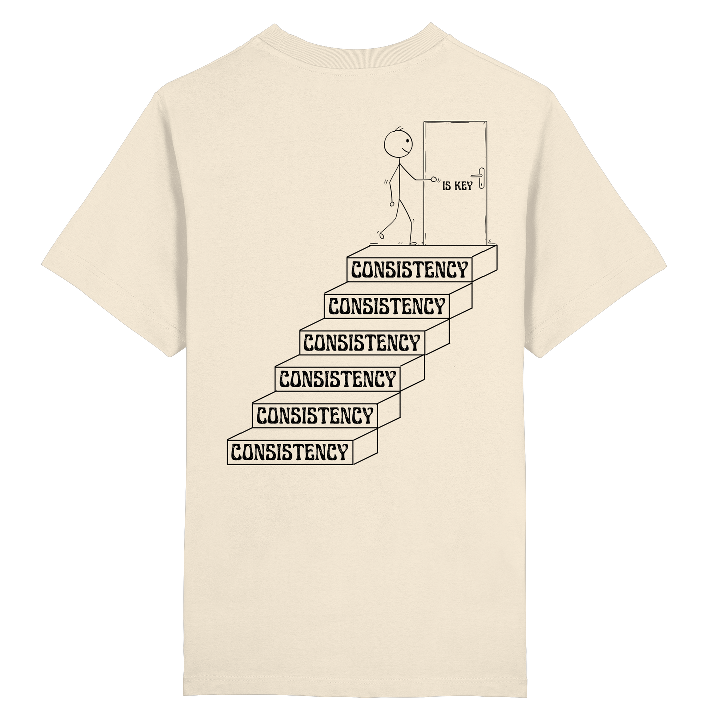 Consistency is Key - Heavy Oversized Organic Shirt