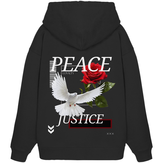Peace - Organic Oversize Hoodie