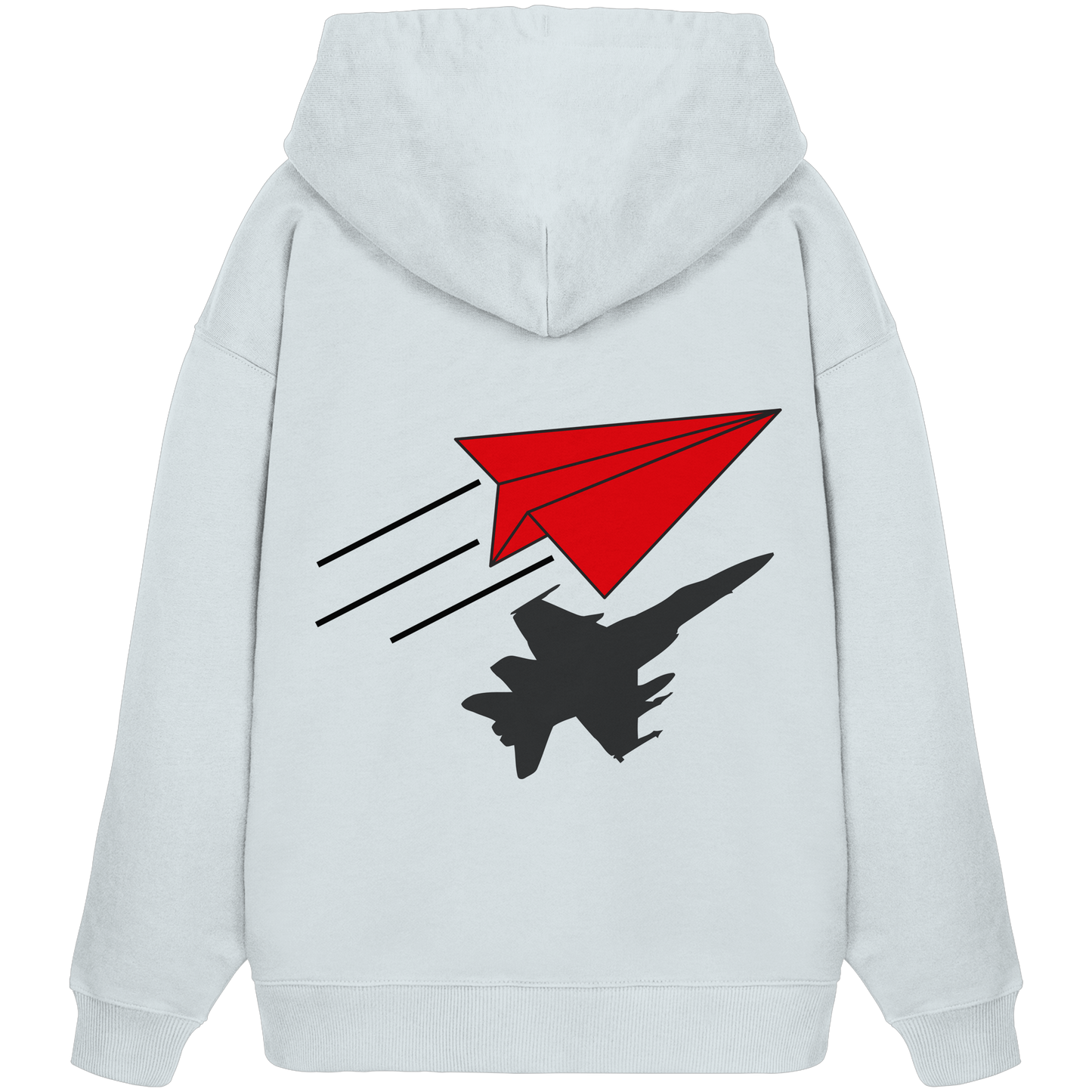 Papier Jet - Organic Oversize Hoodie