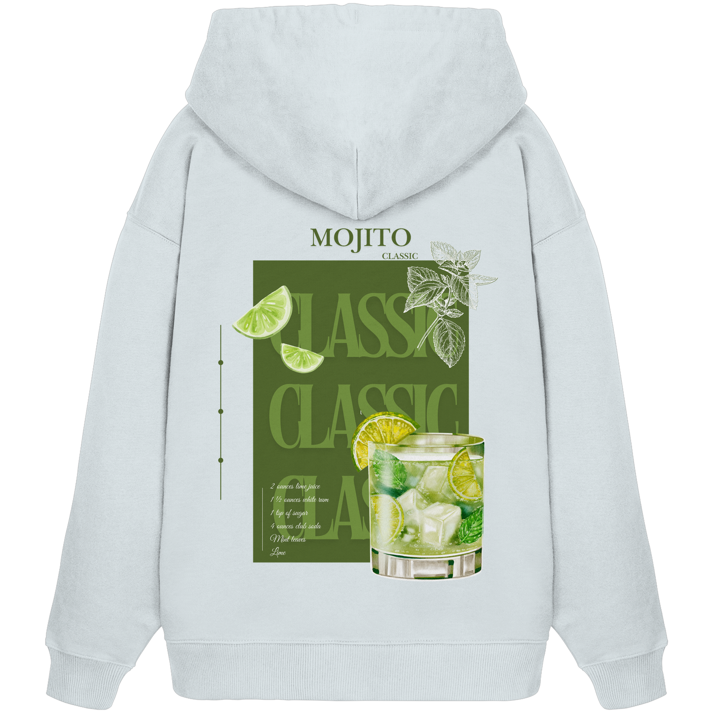 Mojito - Organic Oversize Hoodie