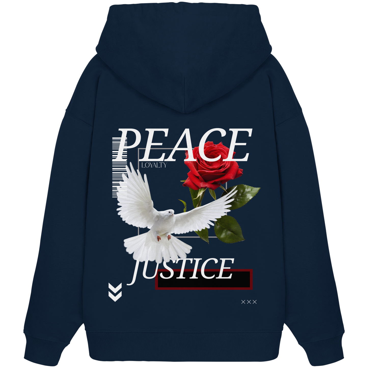 Peace - Organic Oversize Hoodie