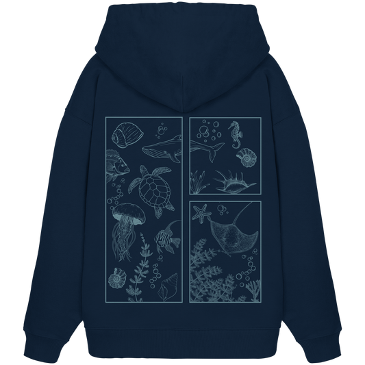 Ozean - Organic Oversize Hoodie