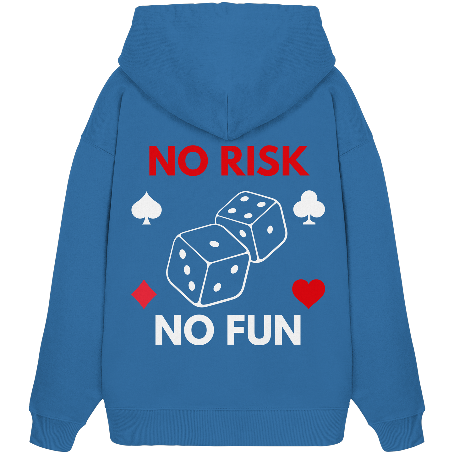 No Risk no Fun - Organic Oversize Hoodie