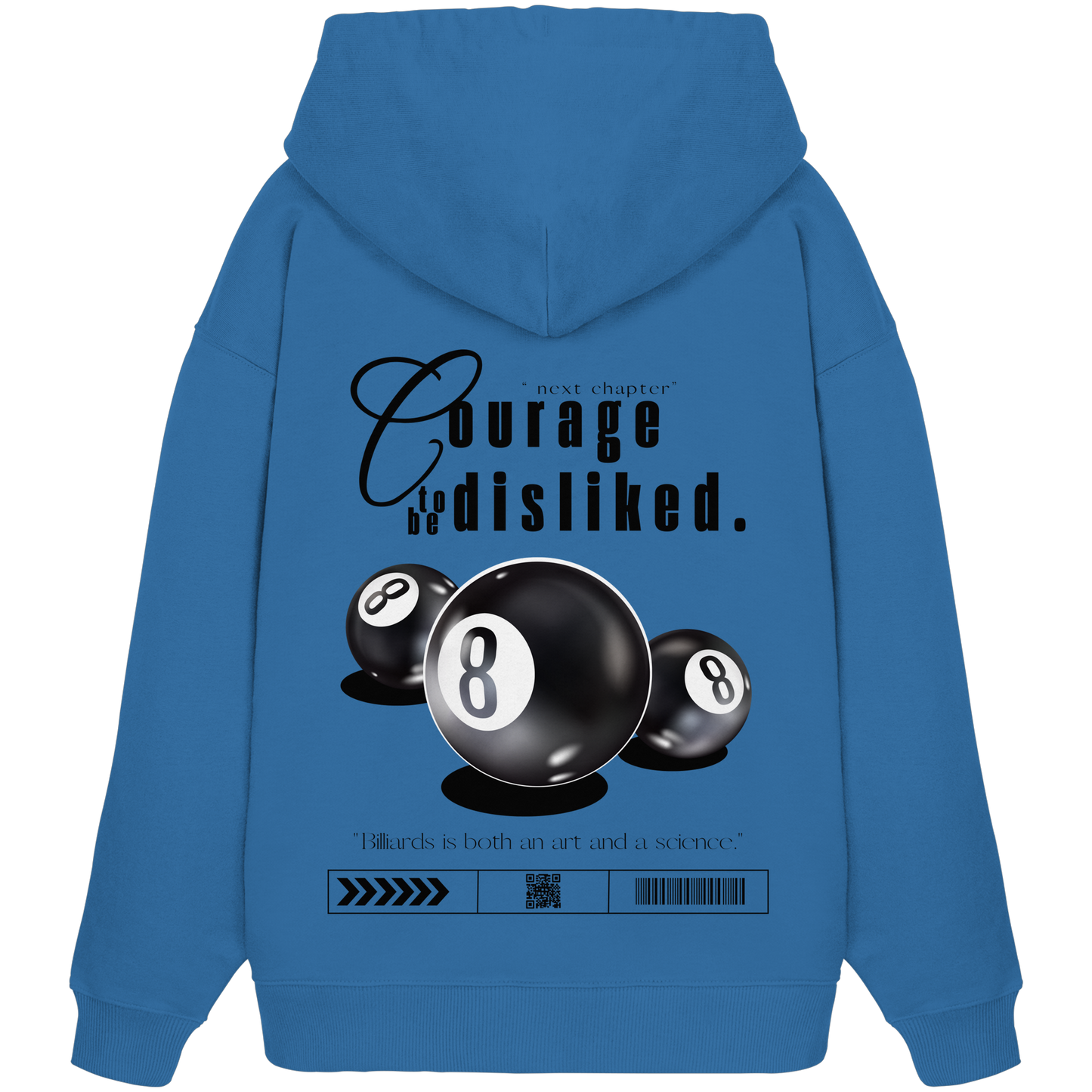 Billiards - Organic Oversize Hoodie