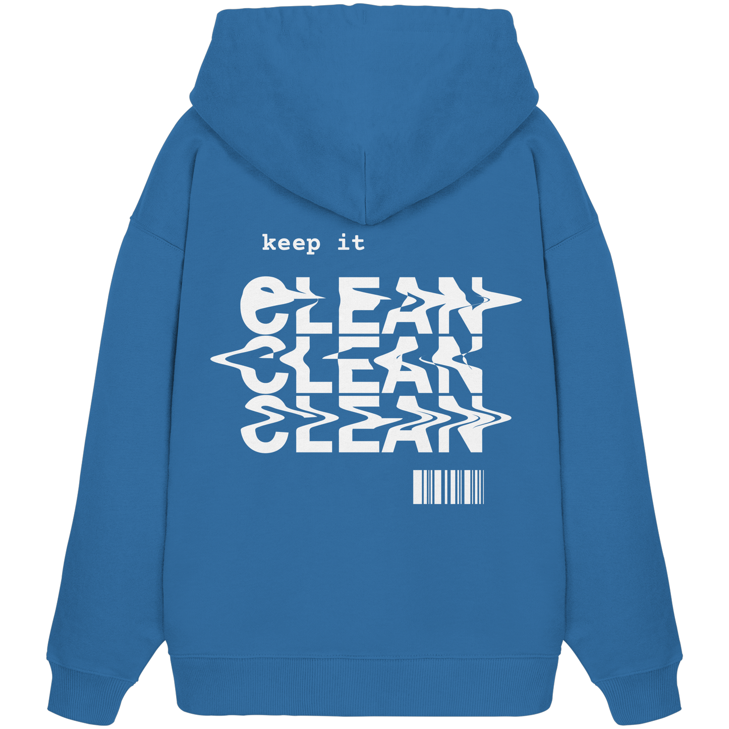 Keep it clean - Organic Oversize Hoodie
