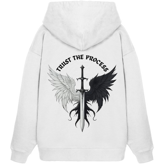 Trust the process - Organic Oversize Hoodie