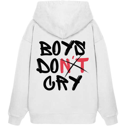 Boys do cry - Organic Oversize Hoodie