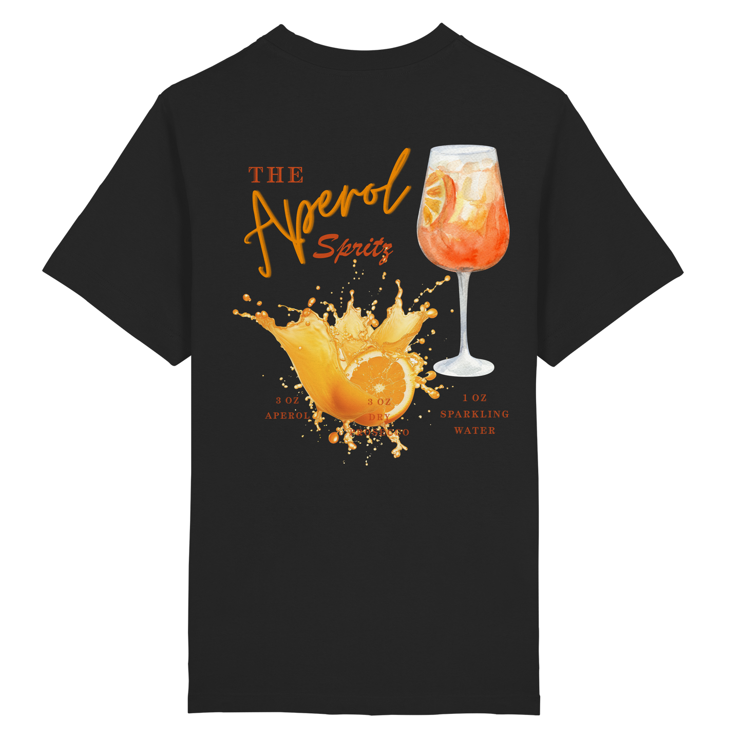 Aperol Spritz - Heavy Oversized Organic Shirt