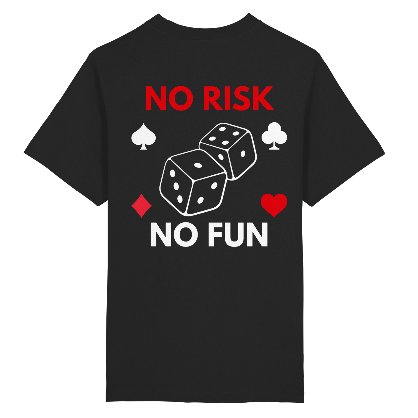 No Risk no Fun - Heavy Oversized Organic Shirt
