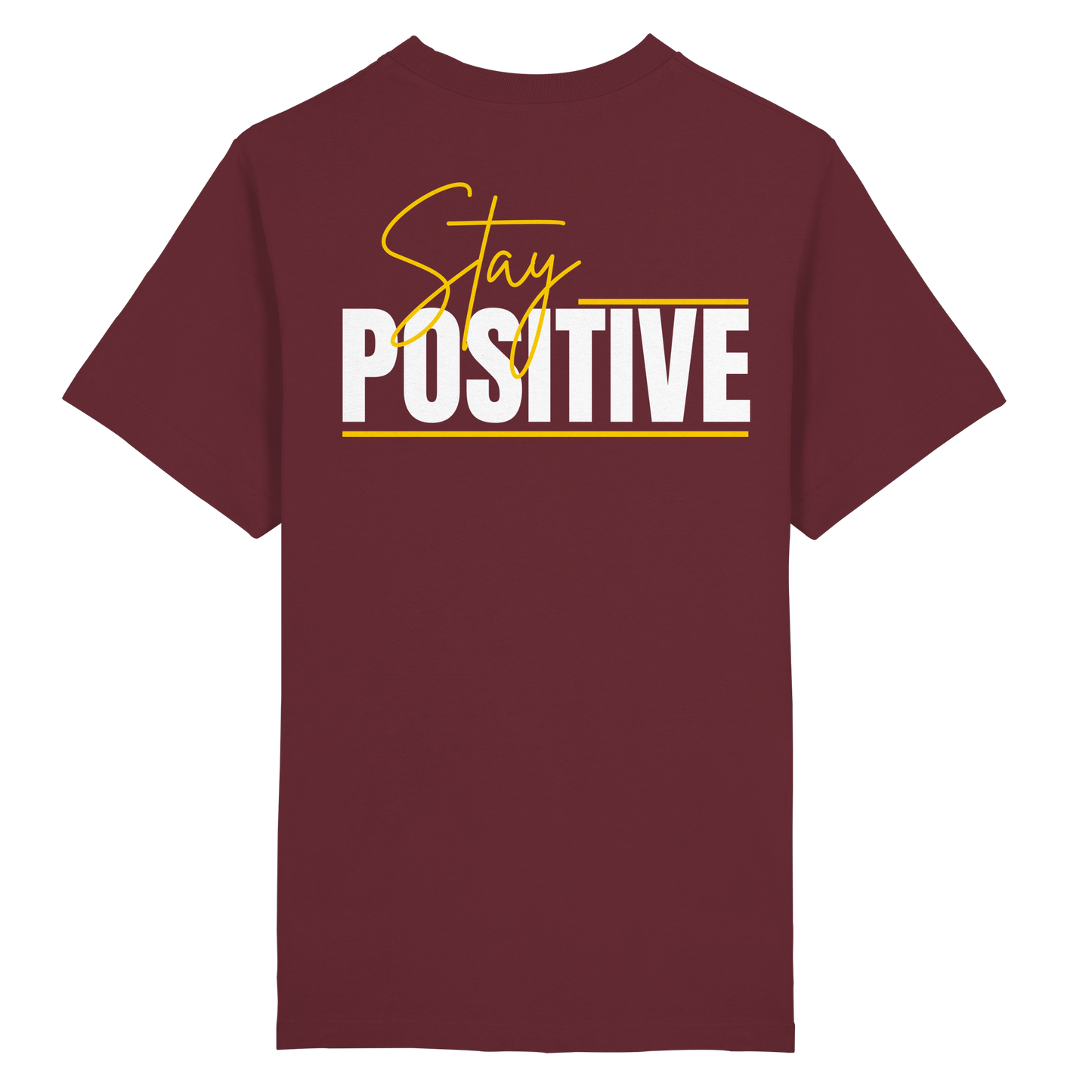 Stay Positive - Heavy Oversized Organic Shirt