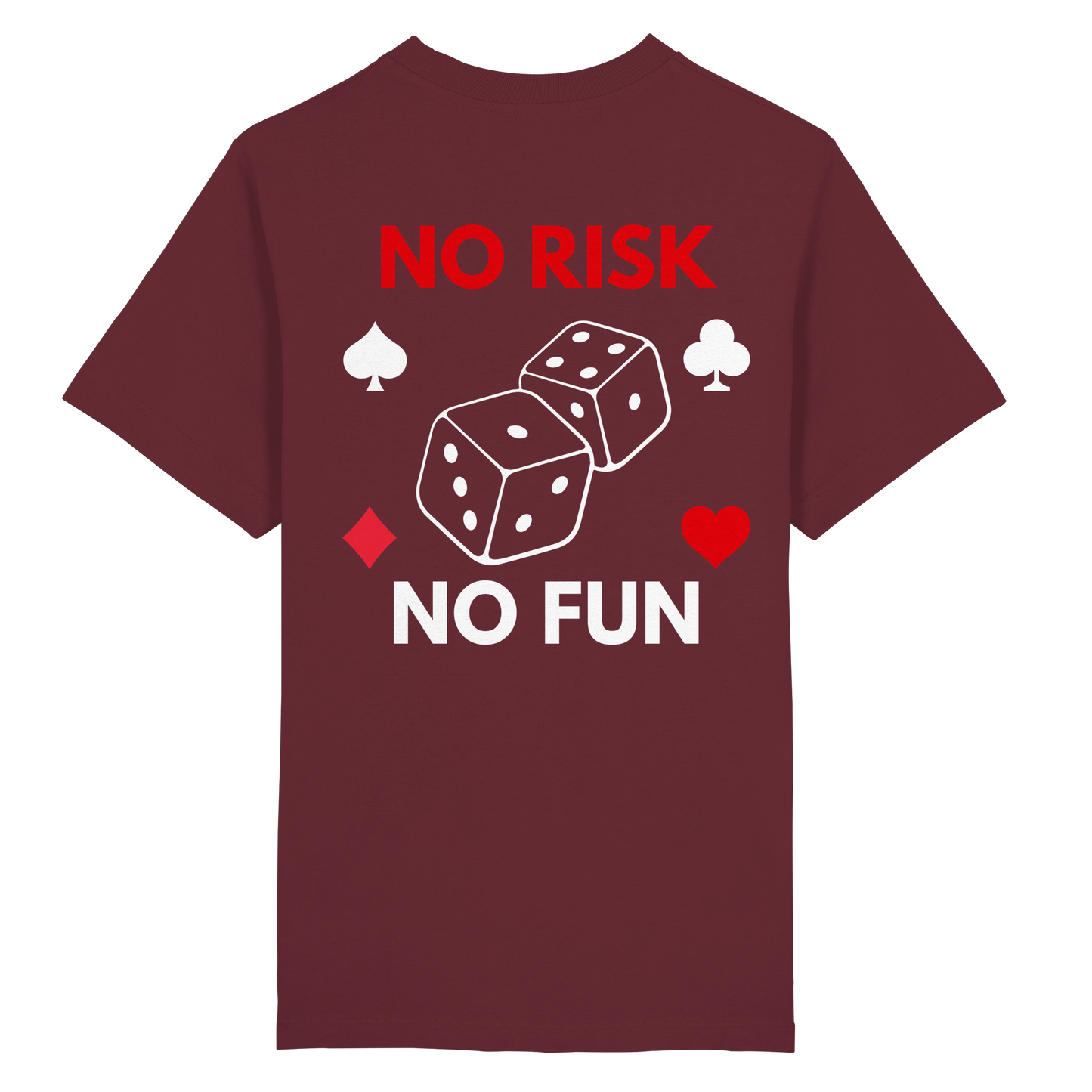 No Risk no Fun - Heavy Oversized Organic Shirt
