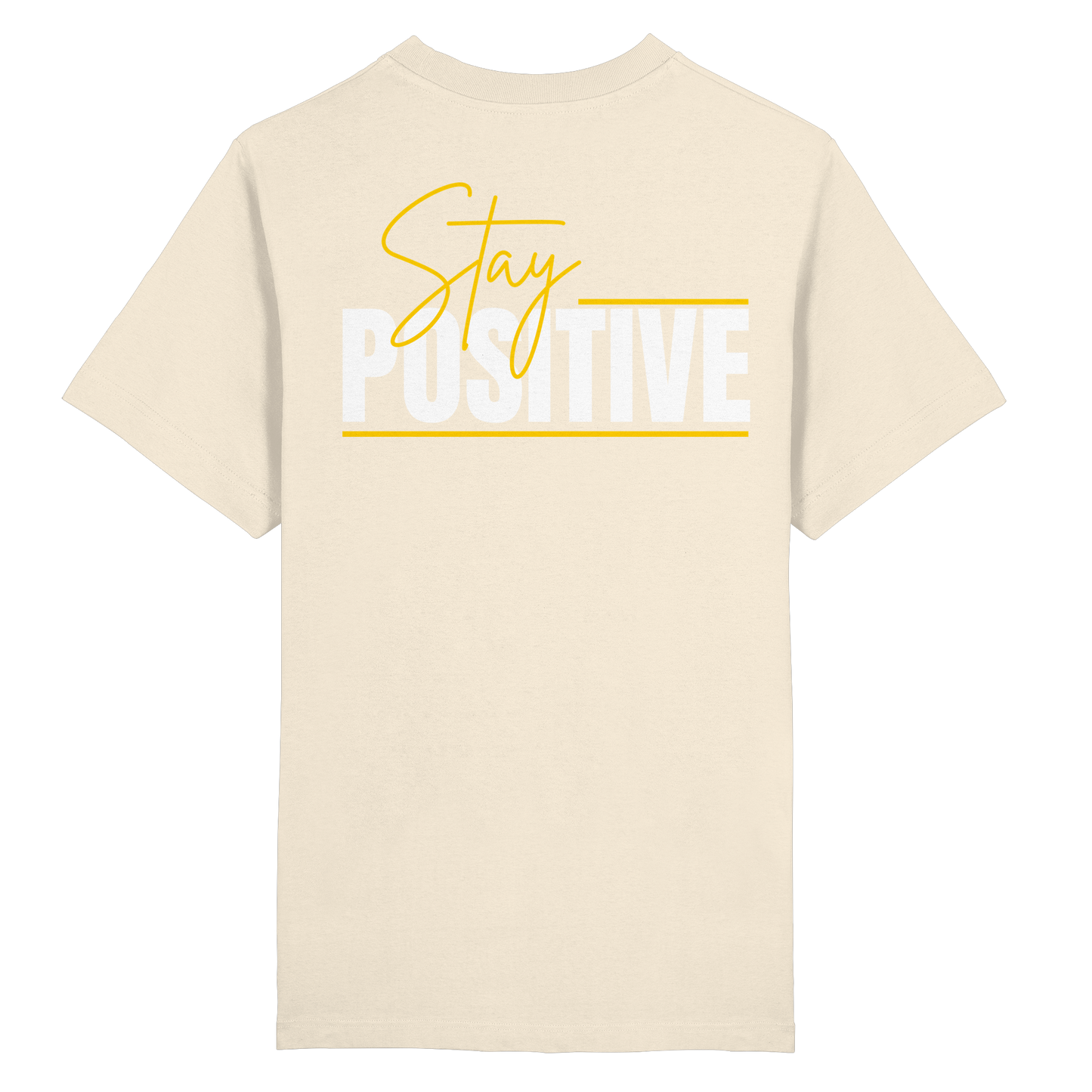 Stay Positive - Heavy Oversized Organic Shirt