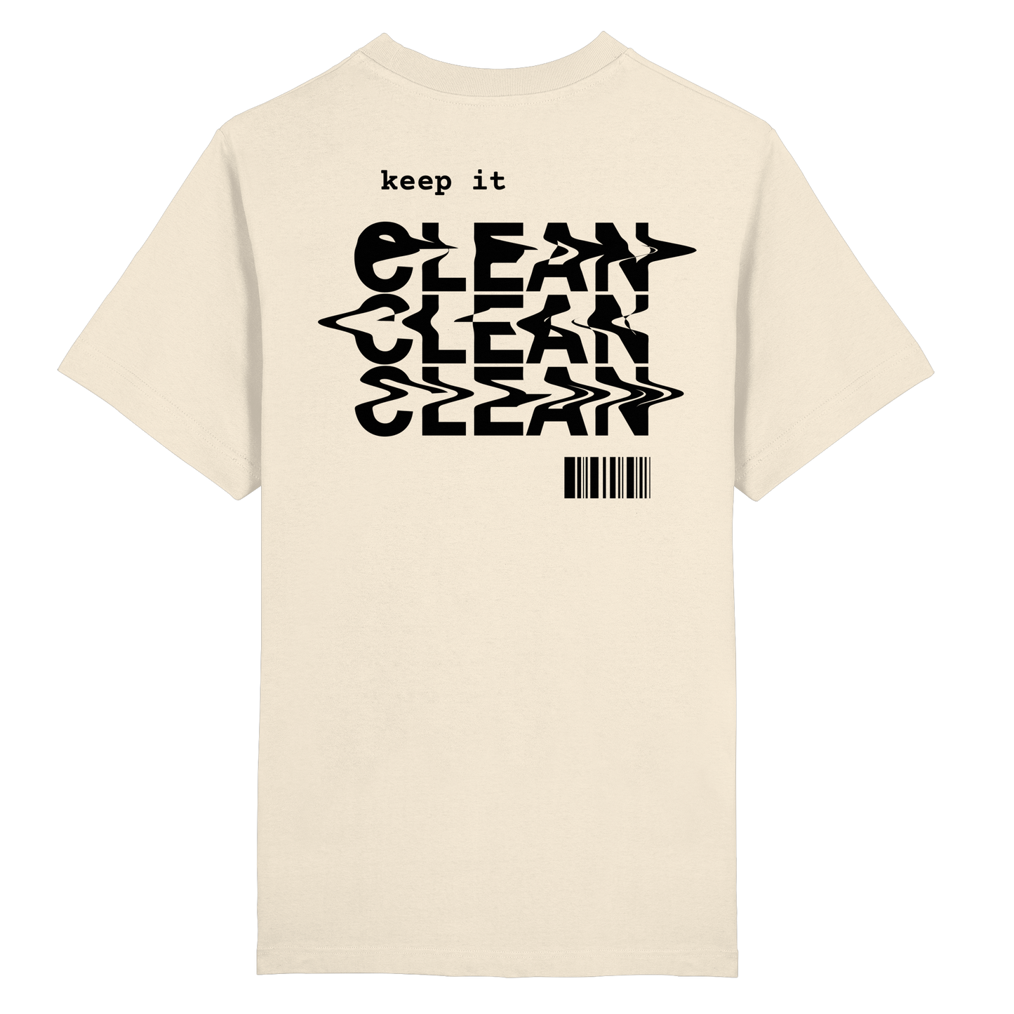 Keep it clean - Heavy Oversized Organic Shirt