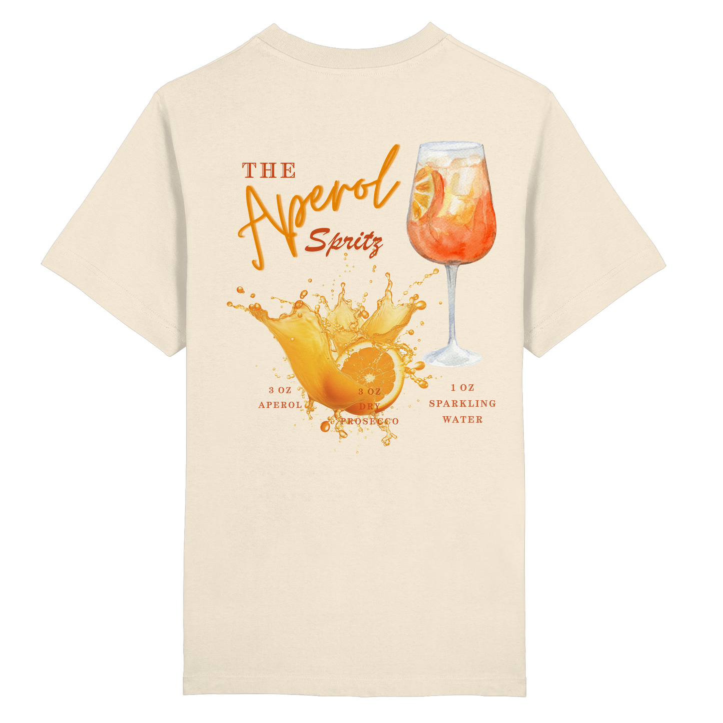 Aperol Spritz - Heavy Oversized Organic Shirt