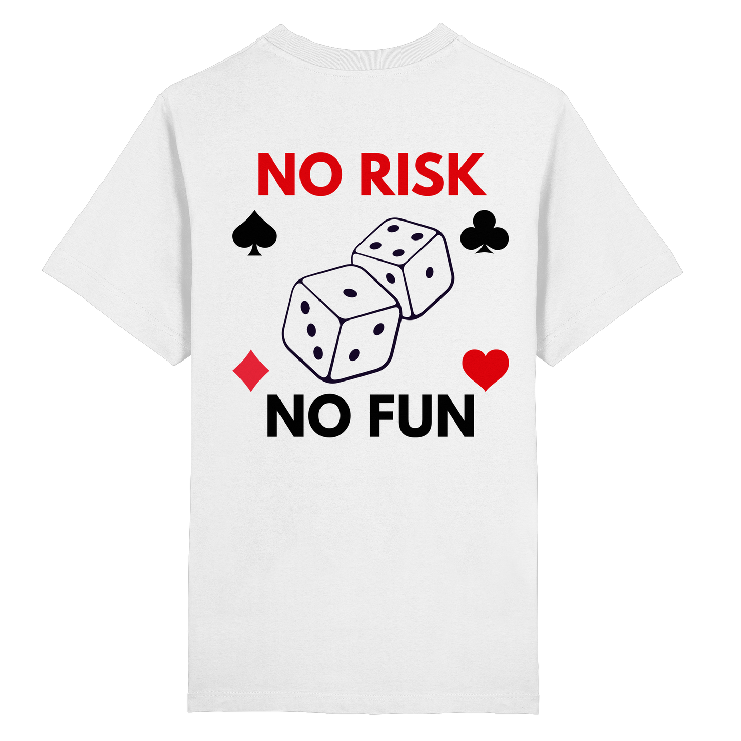 No Risk no Fun - Heavy Oversized Organic Shirt
