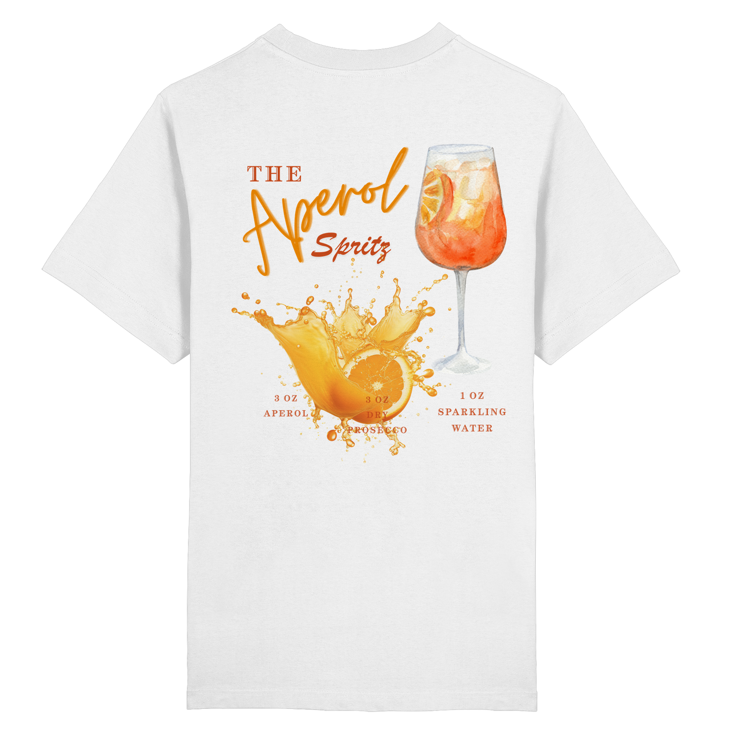 Aperol Spritz - Heavy Oversized Organic Shirt
