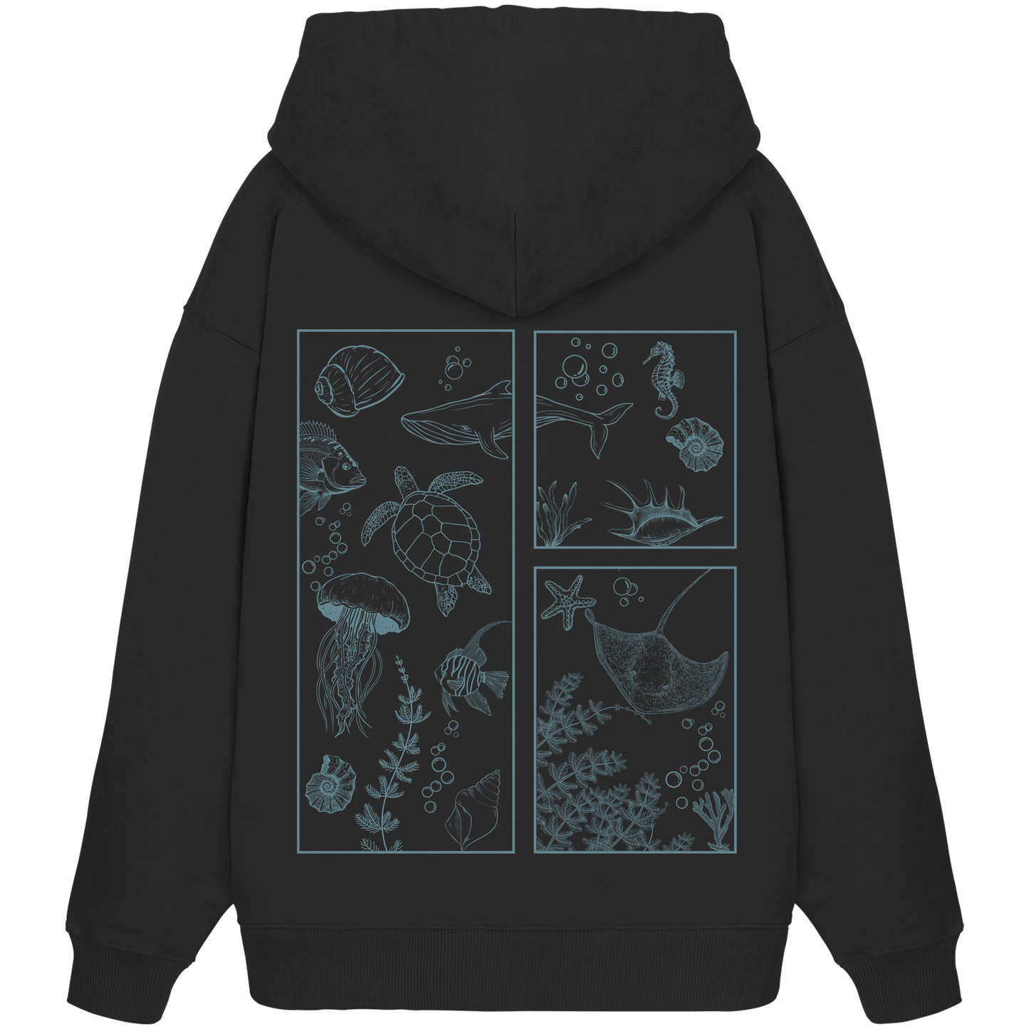 Ozean - Organic Oversize Hoodie