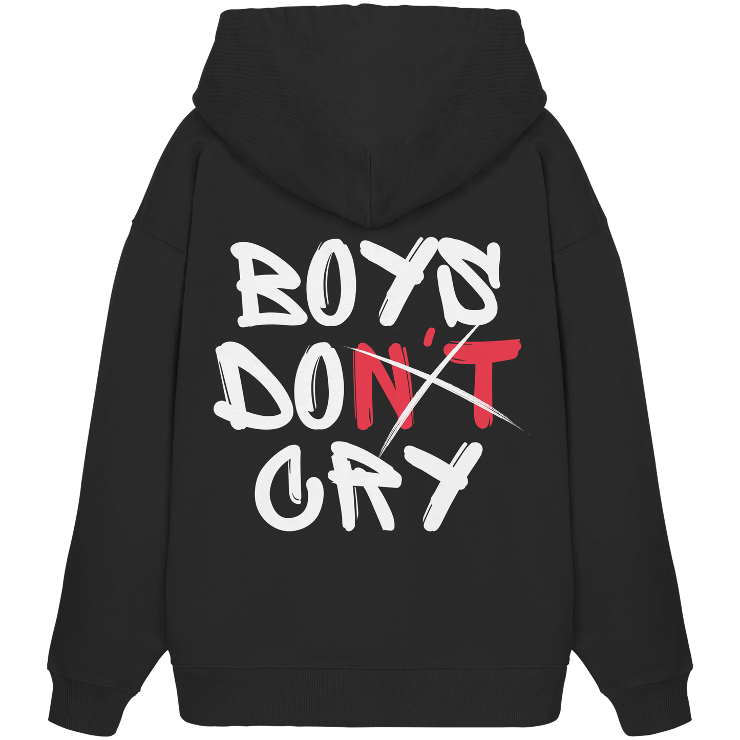 Boys do cry - Organic Oversize Hoodie