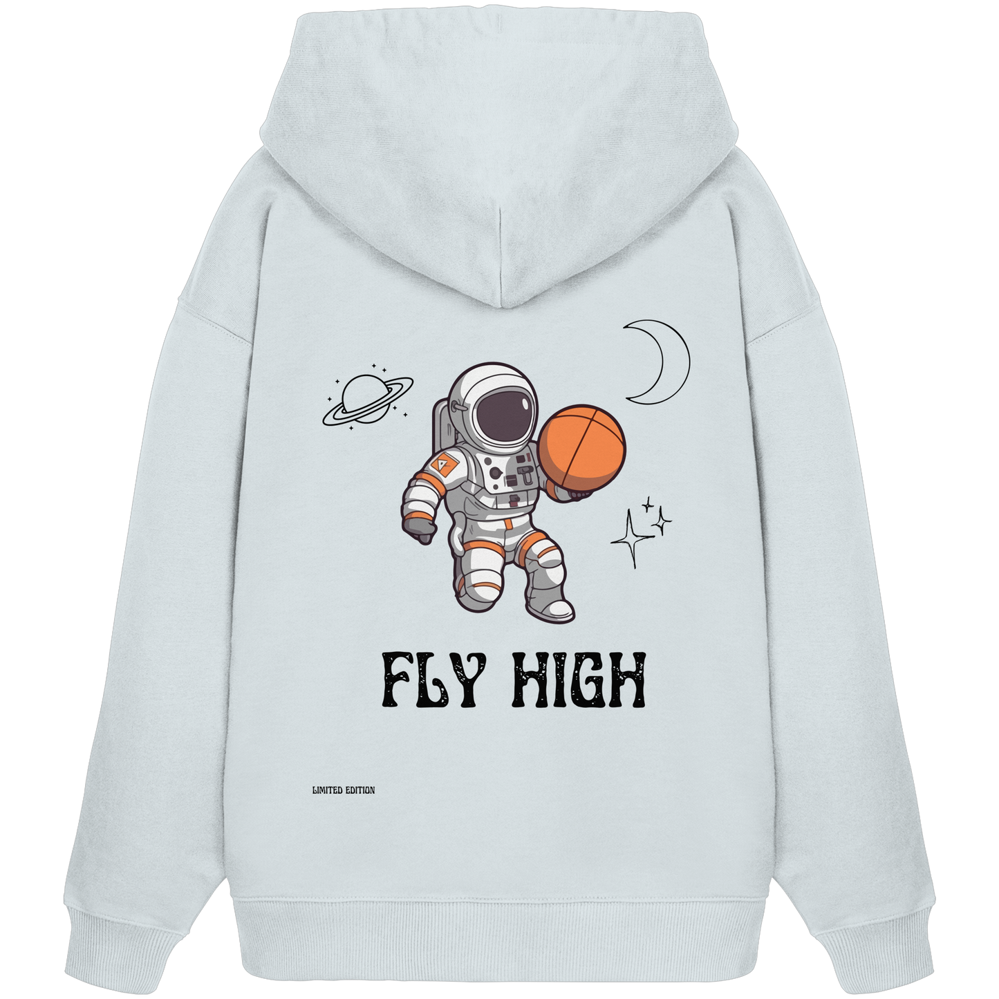 Fly High - Organic Oversize Hoodie