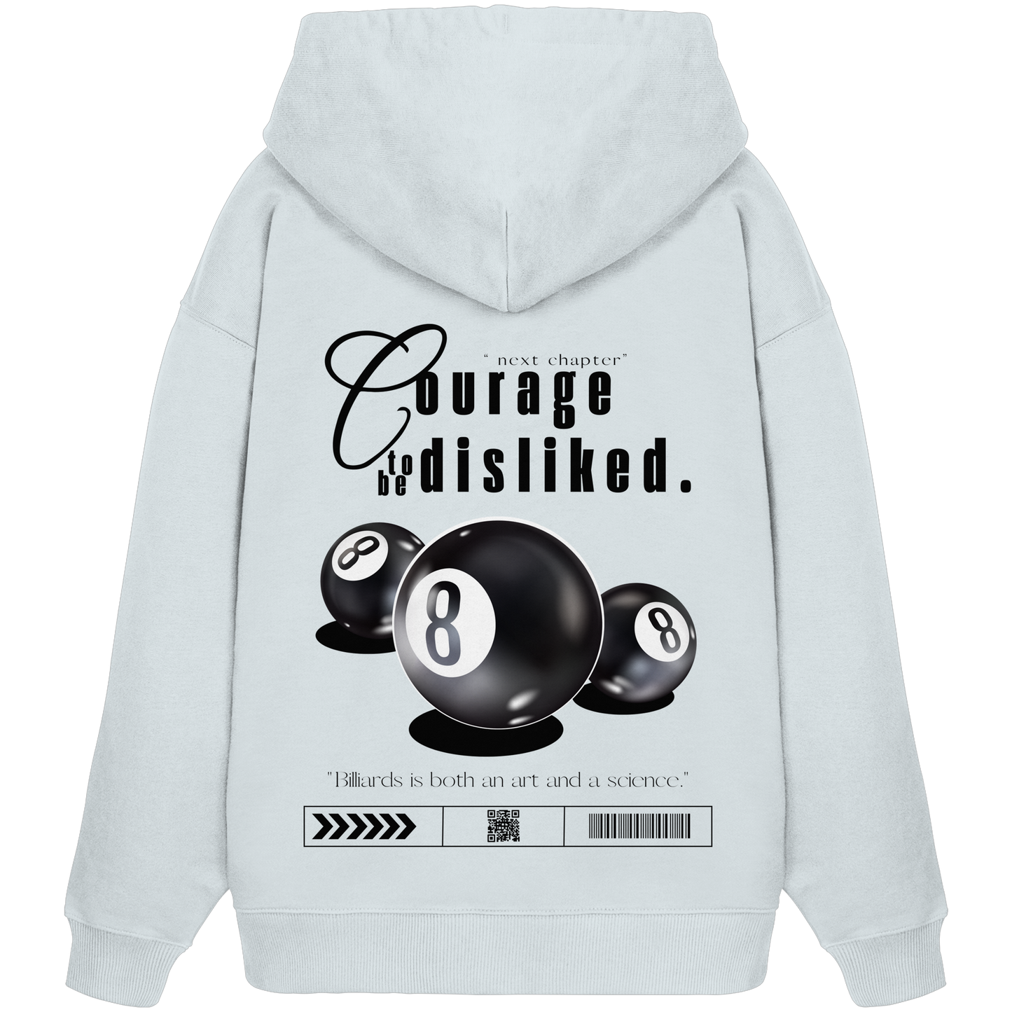 Billiards - Organic Oversize Hoodie