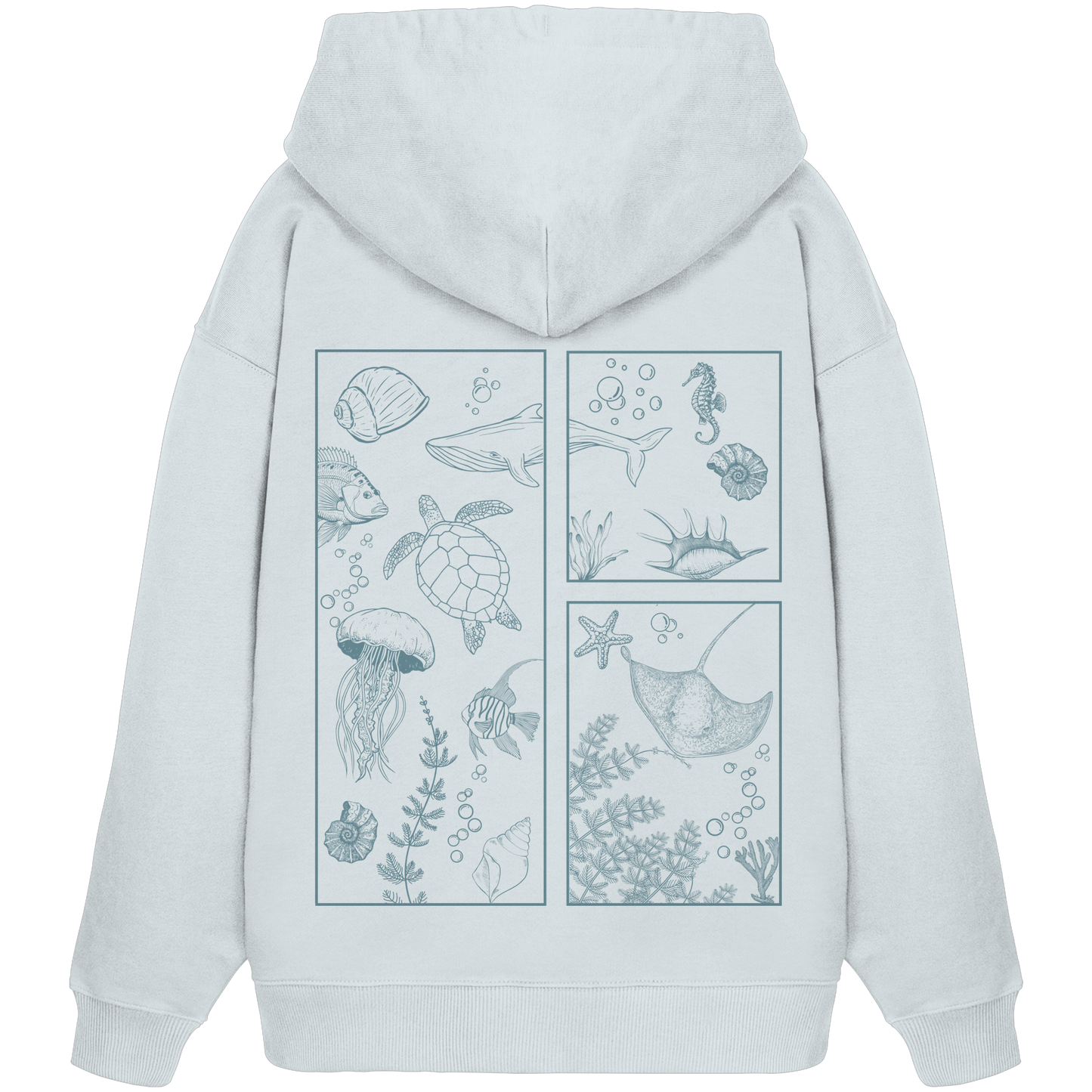 Ozean - Organic Oversize Hoodie