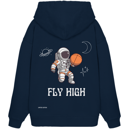Fly High - Organic Oversize Hoodie