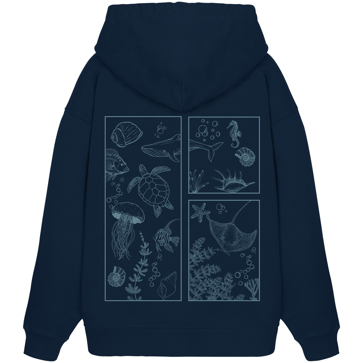 Ozean - Organic Oversize Hoodie