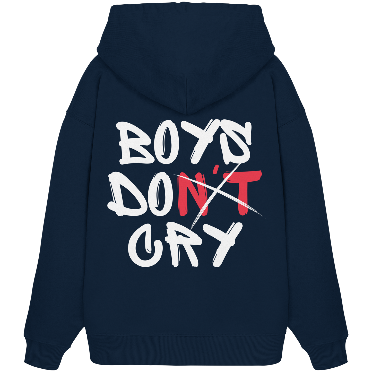 Boys do cry - Organic Oversize Hoodie