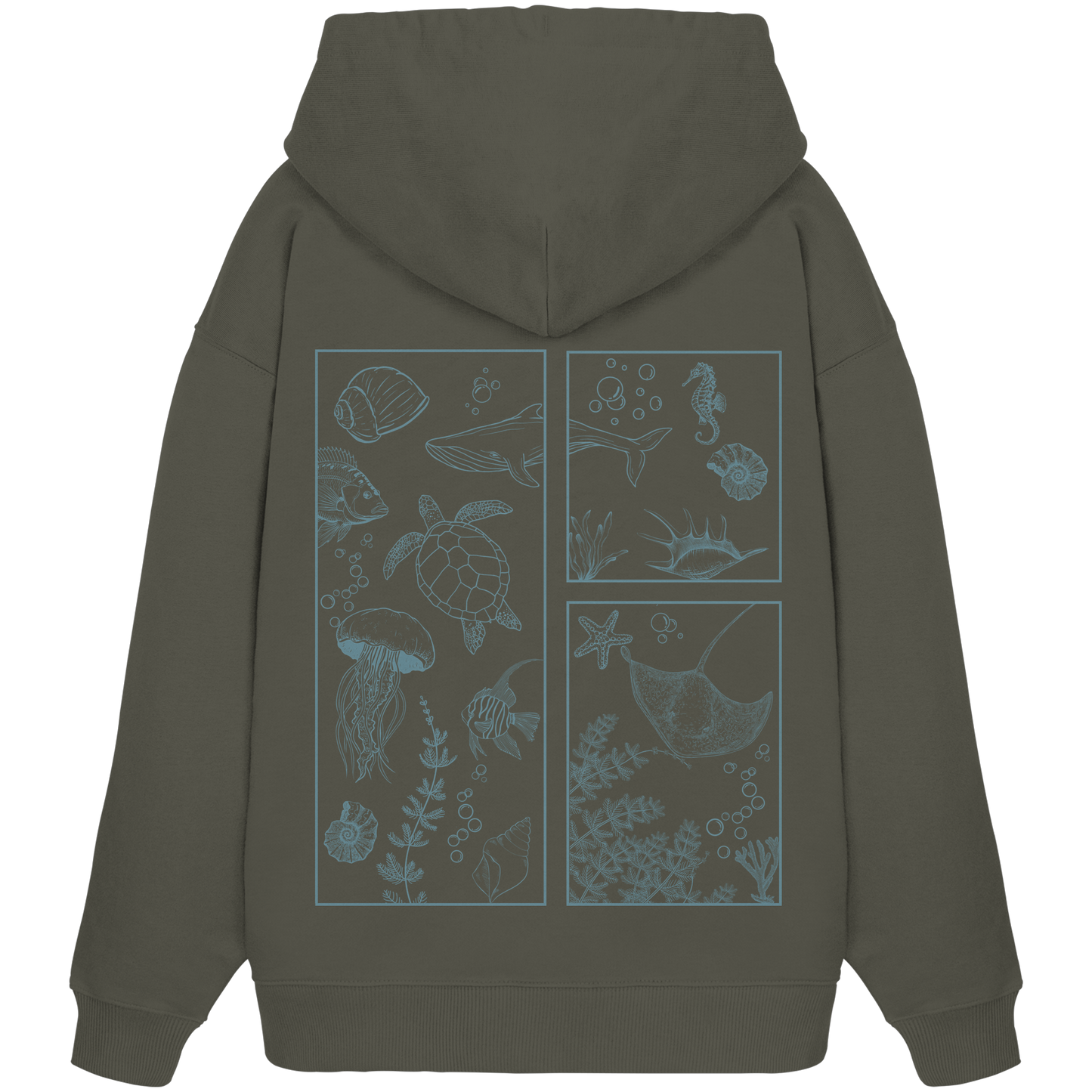 Ozean - Organic Oversize Hoodie