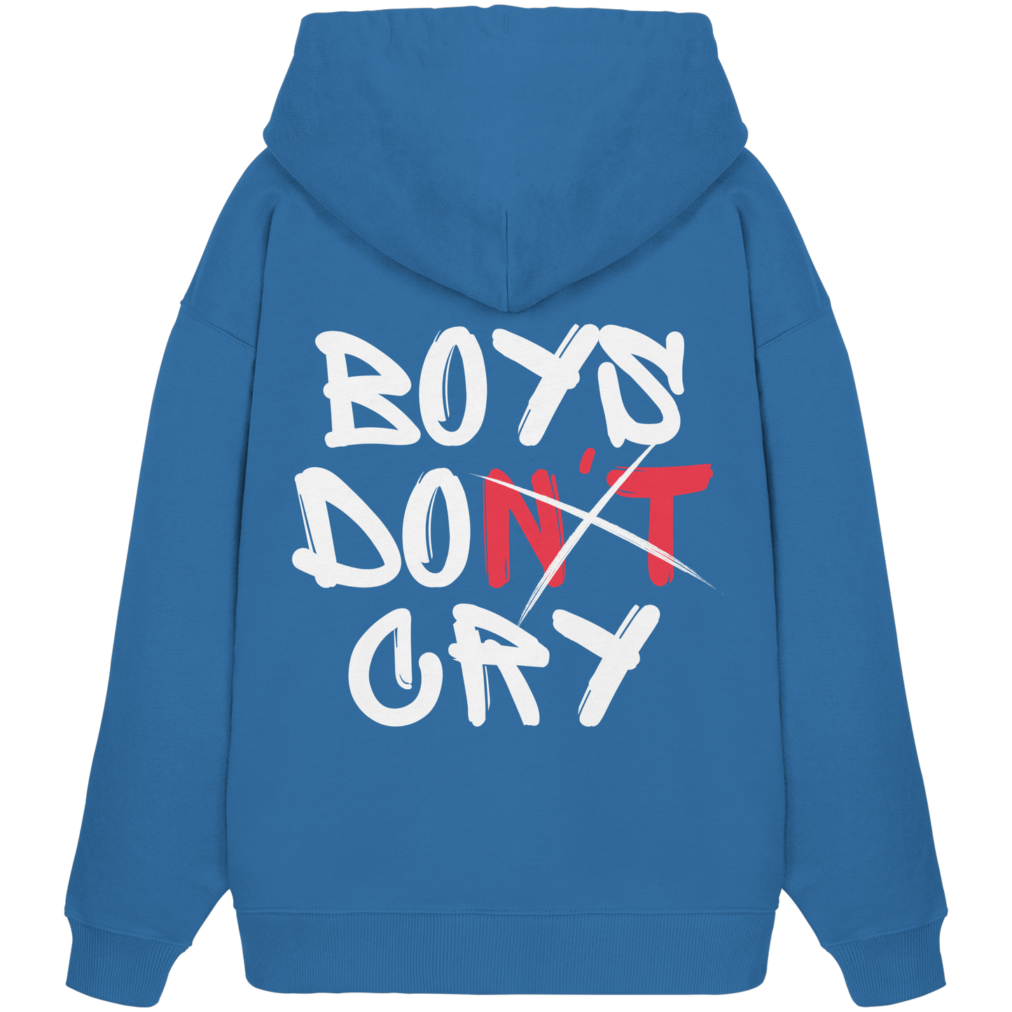 Boys do cry - Organic Oversize Hoodie