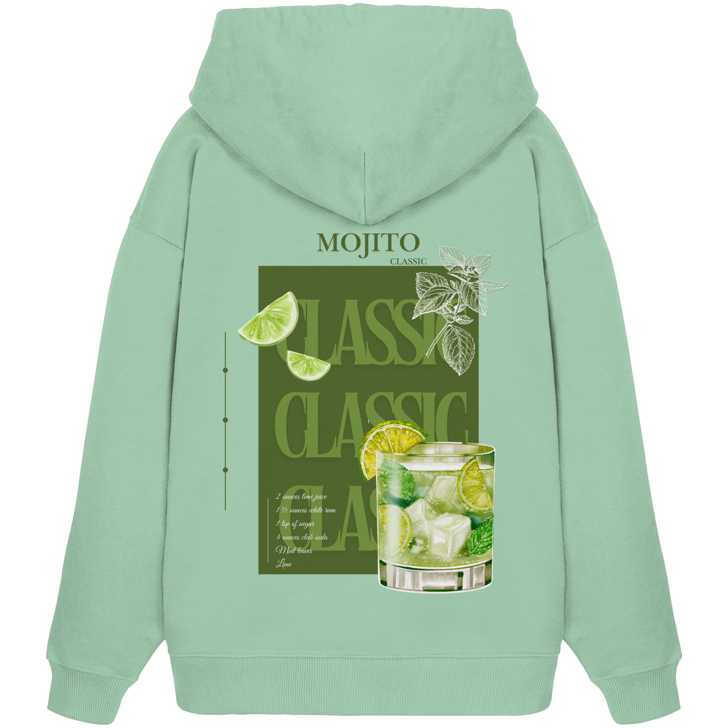 Mojito - Organic Oversize Hoodie