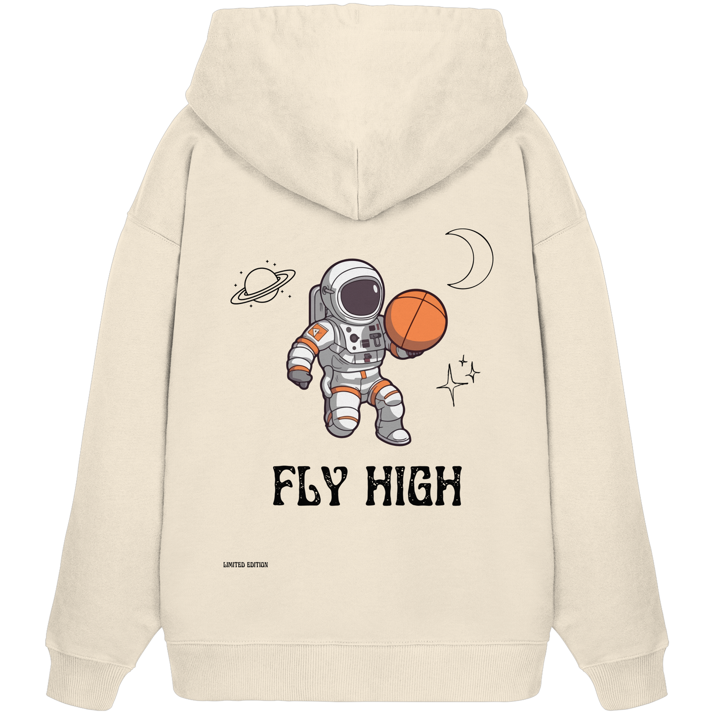Fly High - Organic Oversize Hoodie