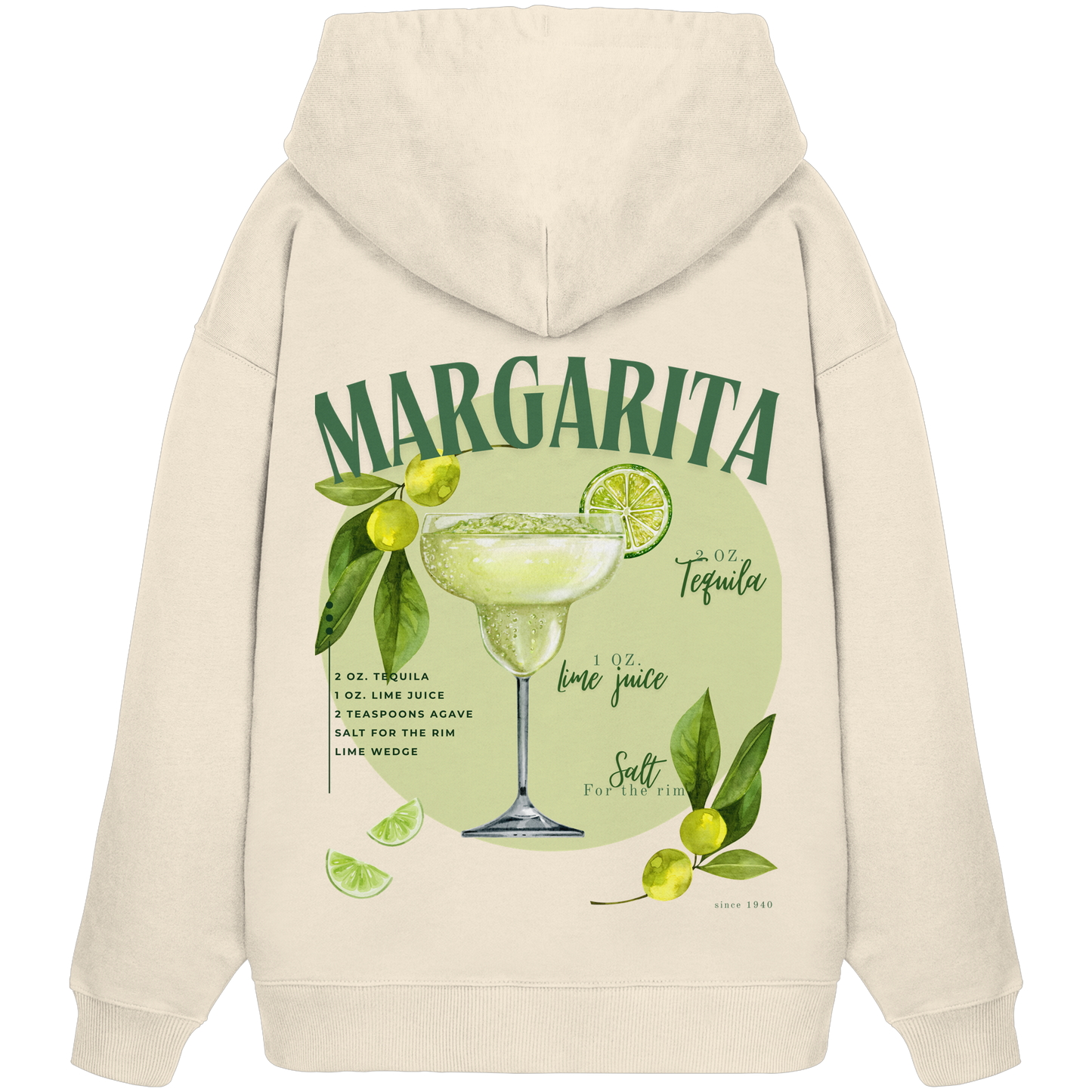 Margarita - Organic Oversize Hoodie
