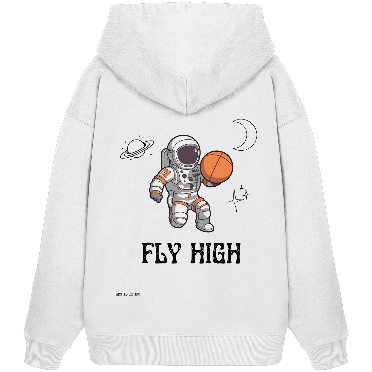 Fly High - Organic Oversize Hoodie