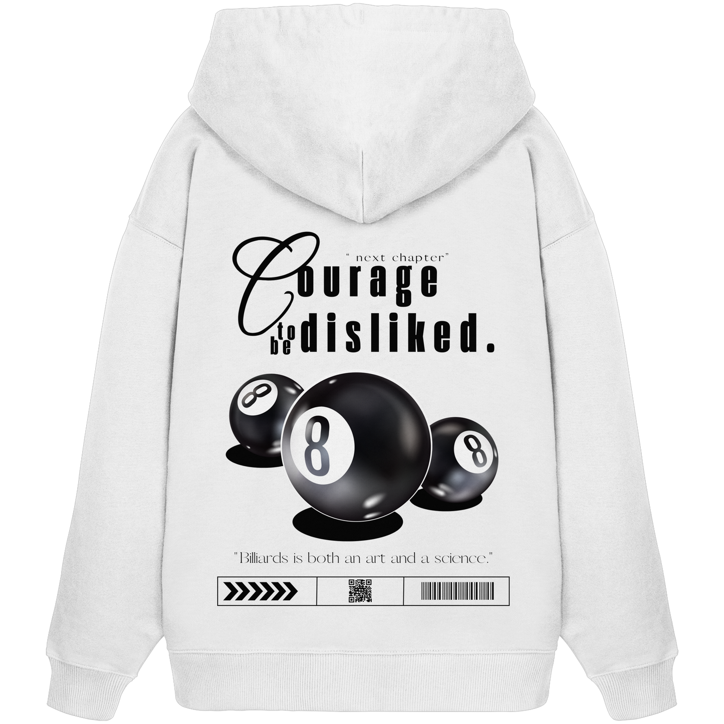 Billiards - Organic Oversize Hoodie