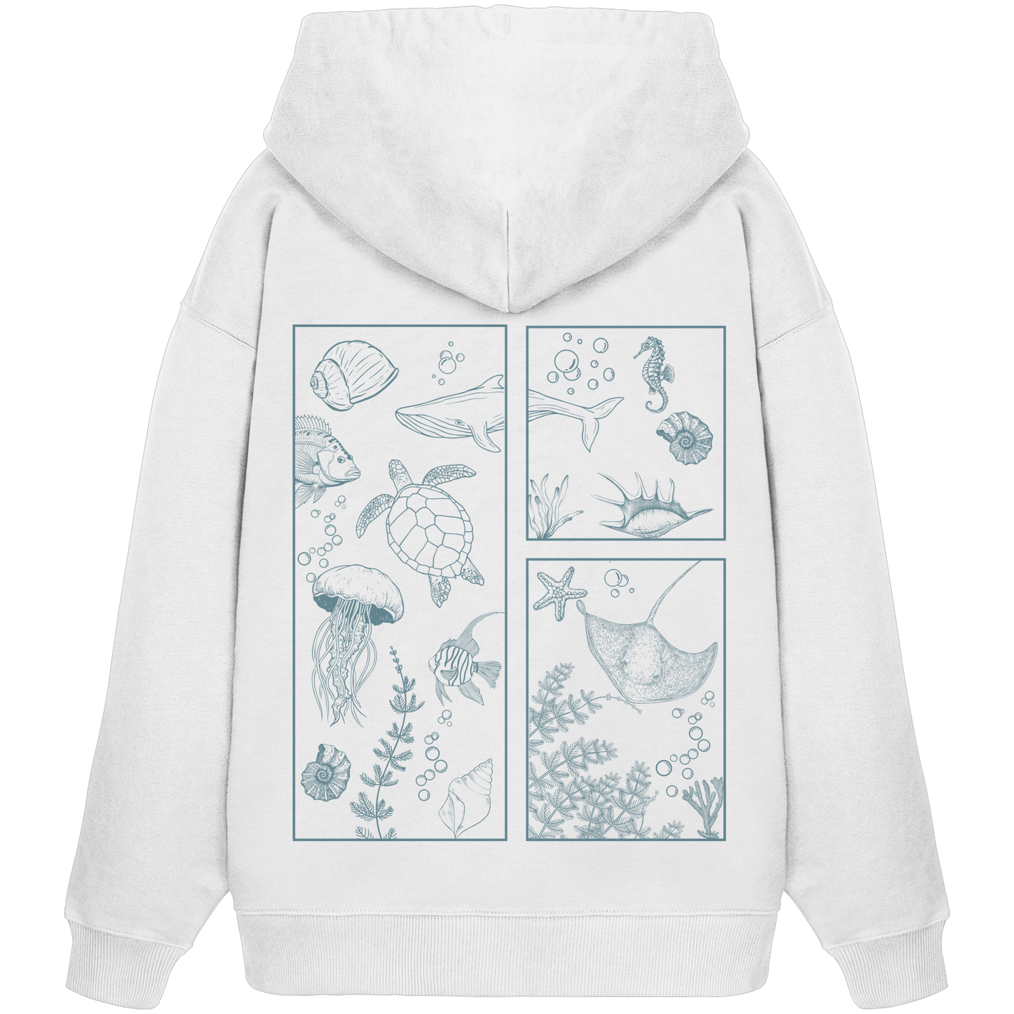 Ozean - Organic Oversize Hoodie