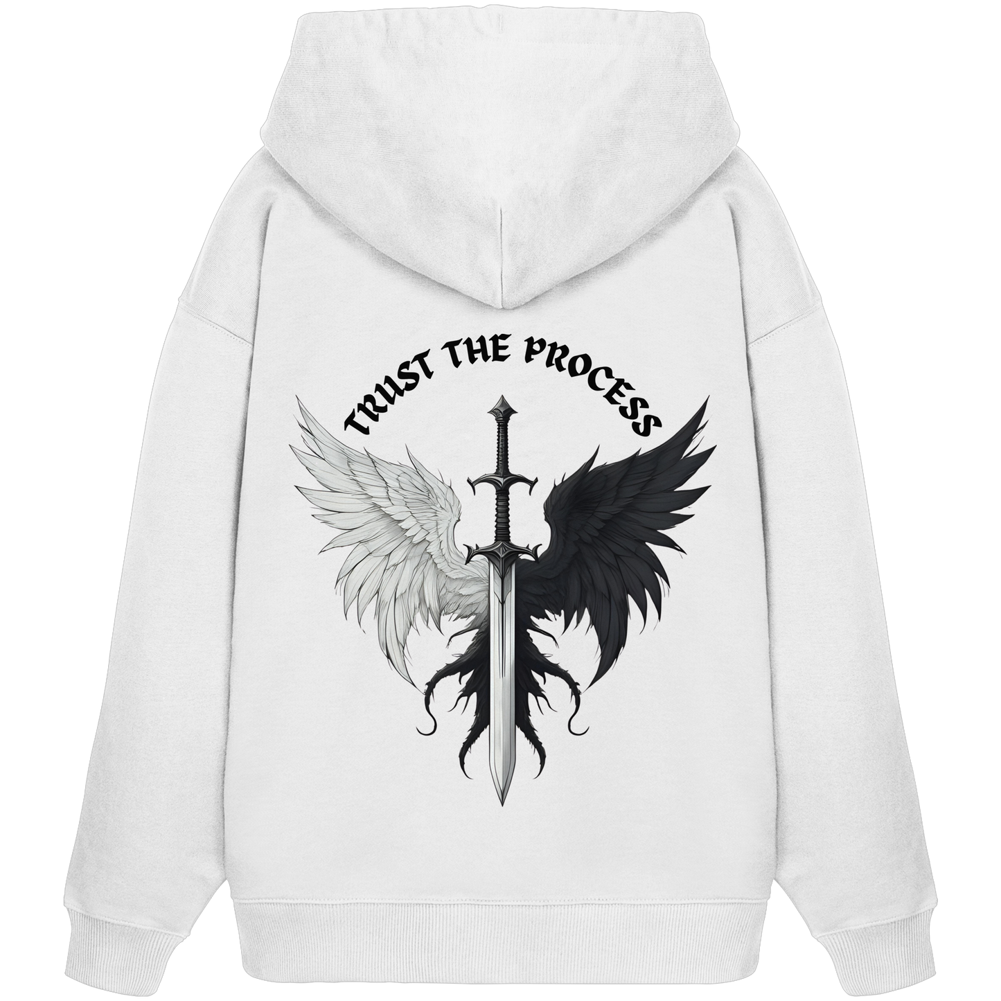 Trust the process - Organic Oversize Hoodie